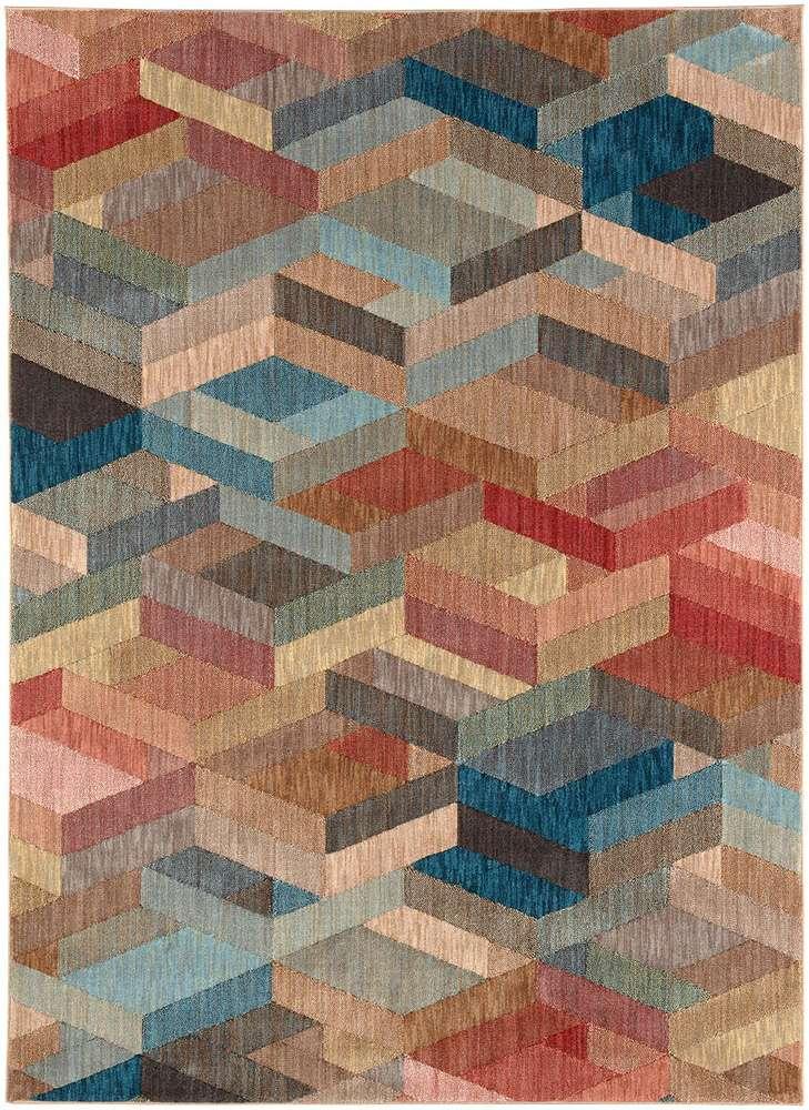 Karastan - Elements Ignite Multi 9 6in x 12 11in Area Rug - 91203-50101-114155-IP veiw 1