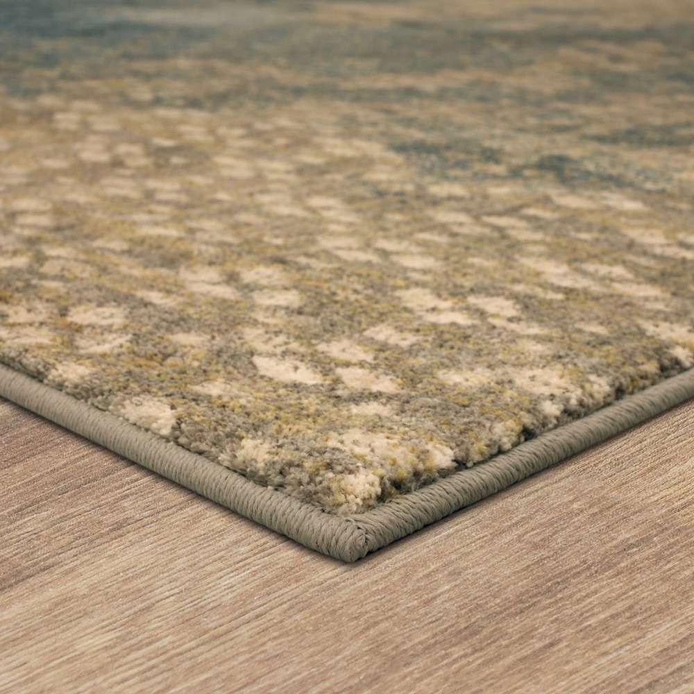 Karastan - Elements Mesmerize Aqua 2 x 3 Area Rug - 91213-60110-024036-IP veiw 4