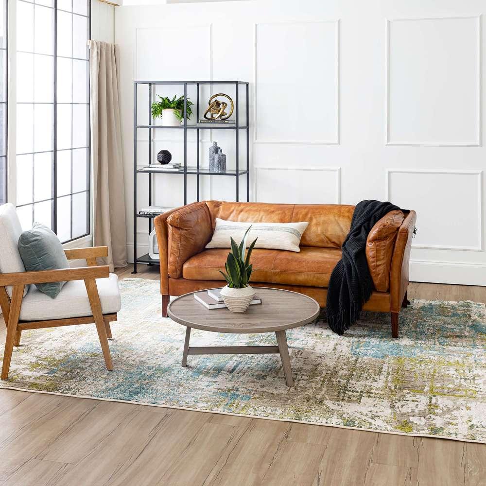 Karastan - Elements Olivine Lagoon 8 x 11 Area Rug - 92504-50137-096132-IP veiw 5