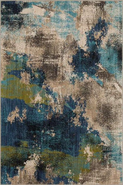 Karastan - Elements Suffuse Multi 8 x 11 Area Rug - 91435-10038-096132-IP veiw 1