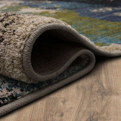 Karastan - Elements Suffuse Multi 8 x 11 Area Rug - 91435-10038-096132-IP veiw 3