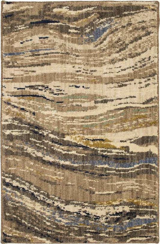 Karastan - Enigma Continuum Smokey Grey 2 x 3 Area Rug - 90968-90116-024036-IP veiw 1
