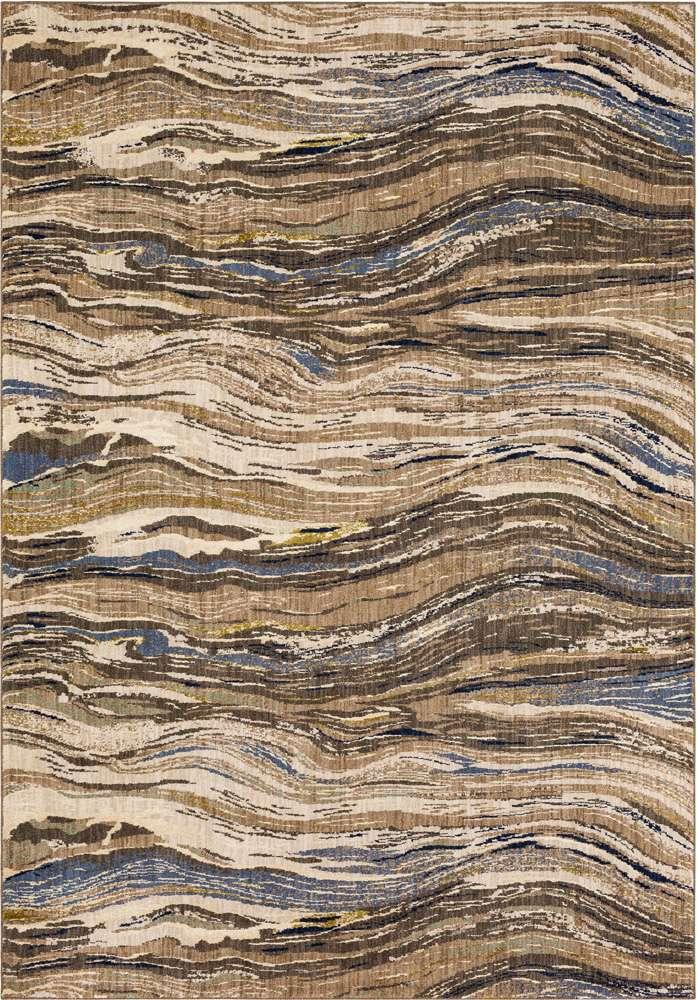 Karastan - Enigma Continuum Smokey Grey 9 6in x 12 11in Area Rug - 90968-90116-114155-IP veiw 1