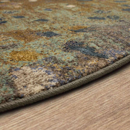 Karastan - Enigma Torrent Desert 8 x 8 Area Rug - 90970-20047-R096-IP veiw 4
