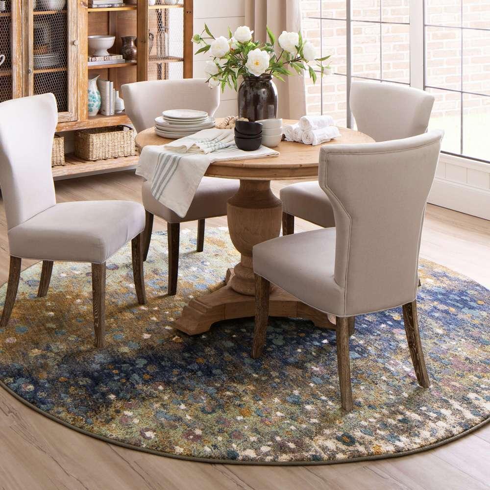 Karastan - Enigma Torrent Desert 8 x 8 Area Rug - 90970-20047-R096-IP veiw 5