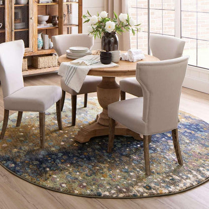 Karastan - Enigma Torrent Desert 8 x 8 Area Rug - 90970-20047-R096-IP veiw 5