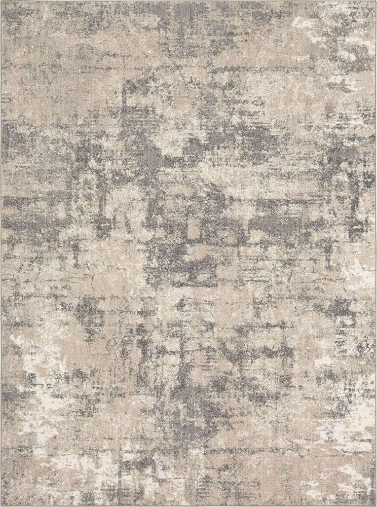 Karastan - Epiphany Agusti Frost Grey 5 3in x 7 10in Area Rug - 92206-4545-063094-IP veiw 1