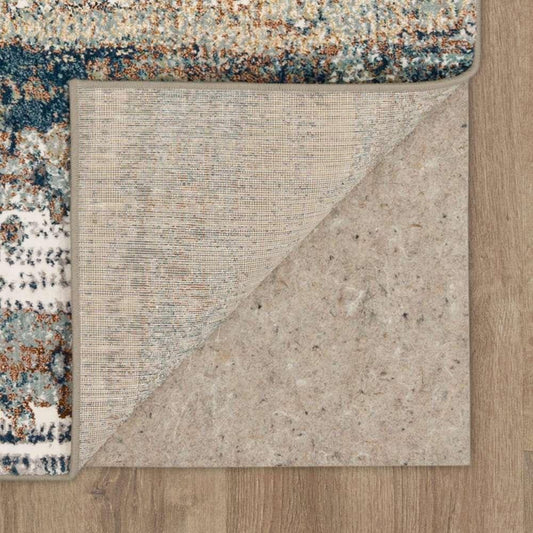 Karastan - Epiphany Colorful Waves Robins Egg Blue 9 6in x 12 11in Area Rug - 92204-60129-114155-IP veiw 2