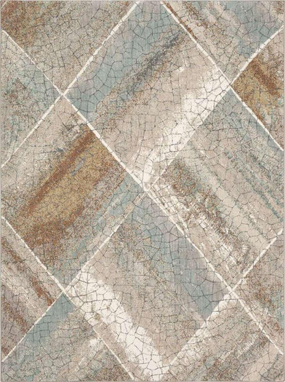 Karastan - Epiphany Eloi Dim Grey 2 4in x 7 10in Area Rug - 92208-50151-028094-IP veiw 1