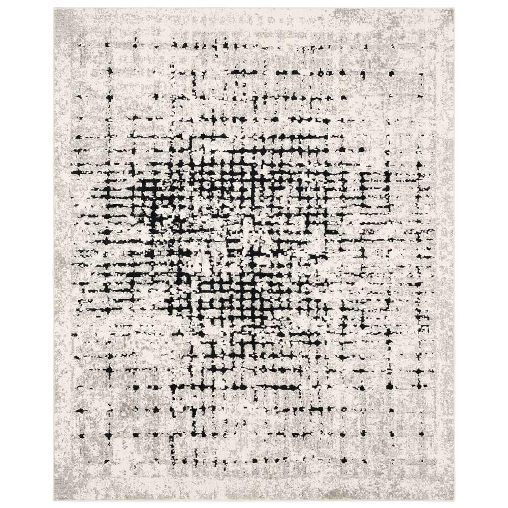 Karastan - Epiphany Flux Screen Alabaster 5 3in x 7 10in Area Rug - 92201-70044-063094-IP veiw 1