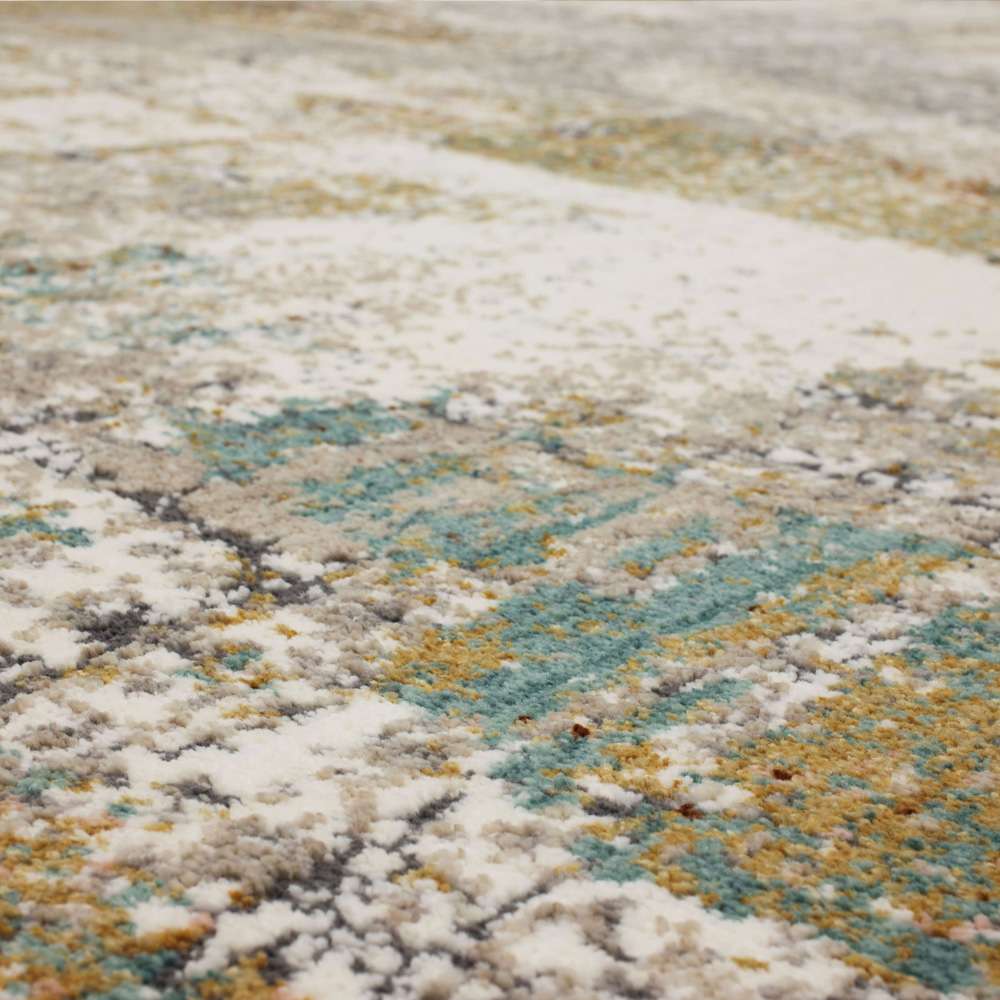 Karastan - Epiphany Merce Alabaster 2 4in x 7 10in Area Rug - 92207-70044-028094-IP veiw 5