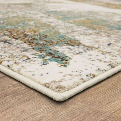 Karastan - Epiphany Merce Alabaster 9 6in x 12 11in Area Rug - 92207-70044-114155-IP veiw 4