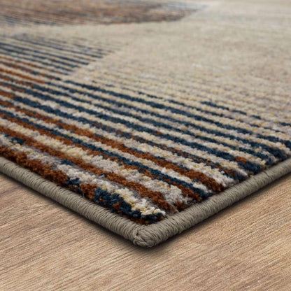 Karastan - Epiphany Precarious Stria Frost Grey 2 4in x 7 10in Area Rug - 92205-4545-028094-IP veiw 4
