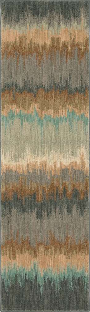 Karastan - Euphoria Cashel Abyss Blue 2 4in x 7 10in Area Rug - 90261-880-028094-IP veiw 1