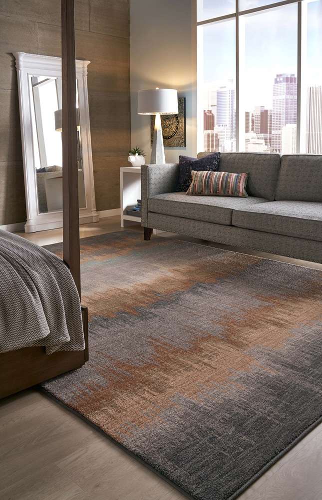 Karastan - Euphoria Cashel Abyss Blue 8 x 11 Area Rug - 90261-880-096132-IP veiw 5