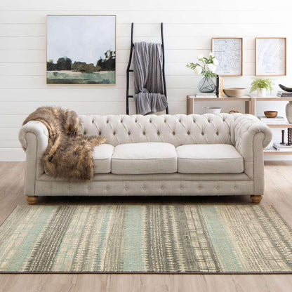 Karastan - Euphoria Eddleston Ash Grey 5 3in x 7 10in Area Rug - 90263-5913-063094-IP veiw 5
