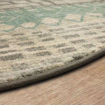 Karastan - Euphoria Eddleston Ash Grey 8 x 8 Area Rug - 90263-5913-R096-IP veiw 2