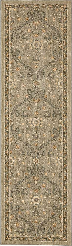 Karastan - Euphoria Galway Willow Grey 2 4in x 7 10in Area Rug - 90647-90075-028094-IP veiw 1