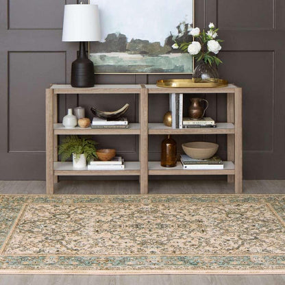 Karastan - Euphoria Monaghan Sand Stone 5 3in x 7 10in Area Rug - 90266-471-063094-IP veiw 5