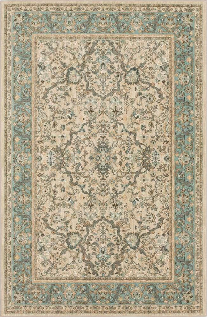 Karastan - Euphoria Monaghan Sand Stone 9 6in x 12 11in Area Rug - 90266-471-114155-IP veiw 1