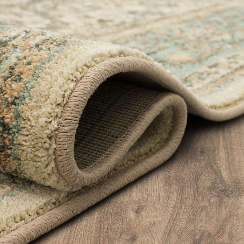 Karastan - Euphoria Monaghan Sand Stone 9 6in x 12 11in Area Rug - 90266-471-114155-IP veiw 3