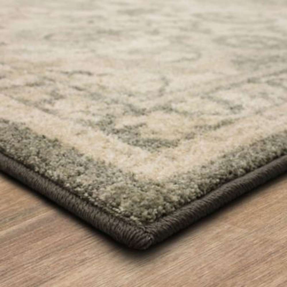 Karastan - Euphoria New Ross Ash Grey 6 6in x 9 6in Area Rug - 90259-5913-078114-IP veiw 3