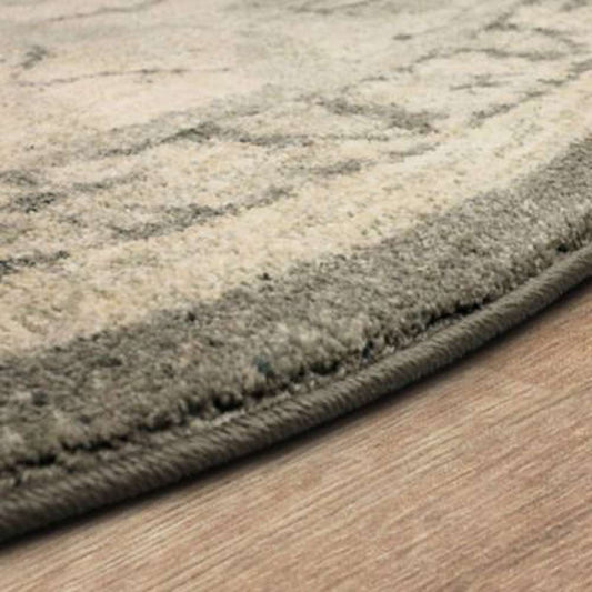 Karastan - Euphoria New Ross Ash Grey 8 x 8 Area Rug - 90259-5913-R096-IP veiw 2