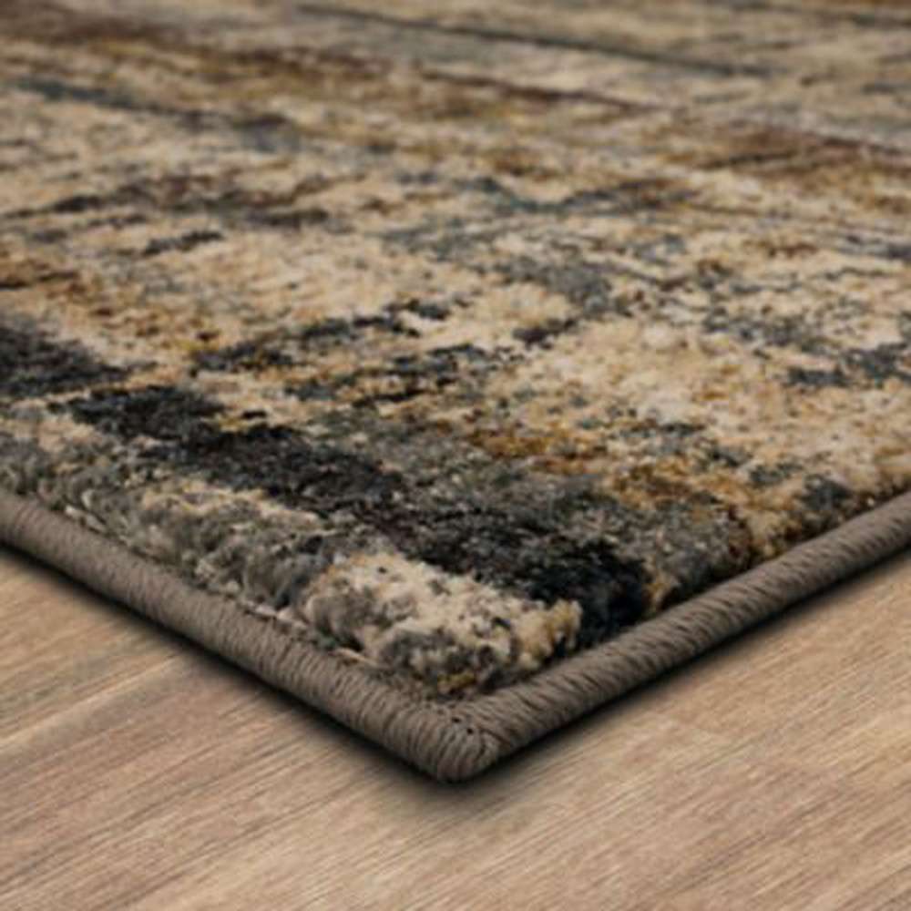 Karastan - Expressions by Scott Living Kaleidoscopic Denim 5 3in x 7 10in Area Rug - 91675-50128-063094-SG veiw 3