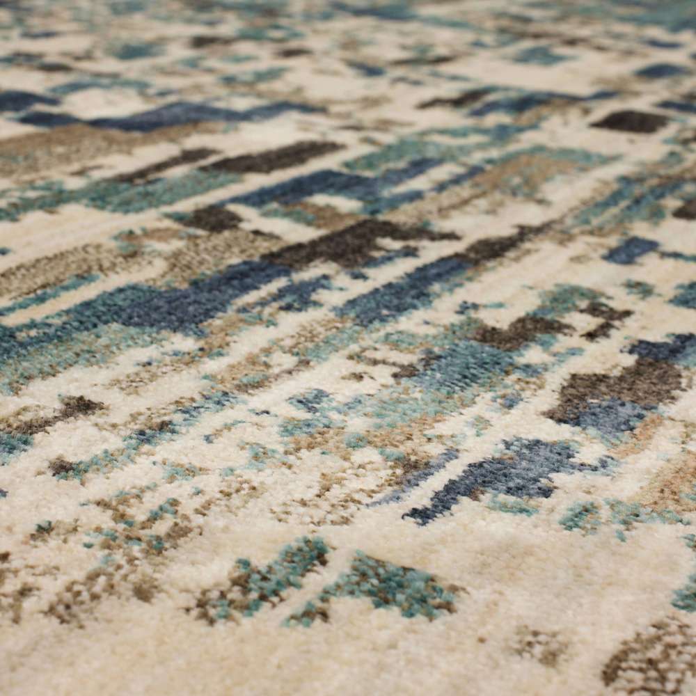 Karastan - Expressions by Scott Living Precipice Lagoon 2 4in x 7 10in Area Rug - 91676-50137-028094-SG veiw 6
