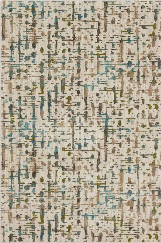 Karastan - Expressions by Scott Living Wellspring Oyster 5 3in x 7 10in Area Rug - 91668-10038-063094-SG veiw 1