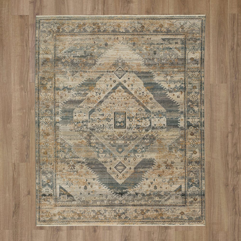 Karastan - Gamin Grey 9' x 12' 2" Area Rug - R1057 131 108146 IP view 7