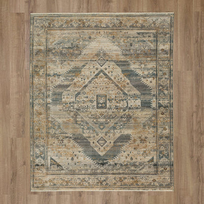Karastan - Gamin Grey 9' x 12' 2" Area Rug - R1057 131 108146 IP view 7