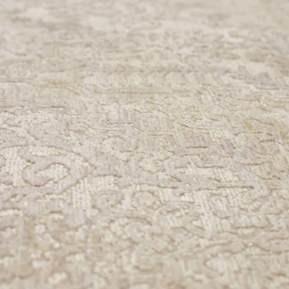 Karastan - Grinstead Flaxen Beige 1' 6" x 1' 6" Area Rug - R1405 1046 018018 IR view 6