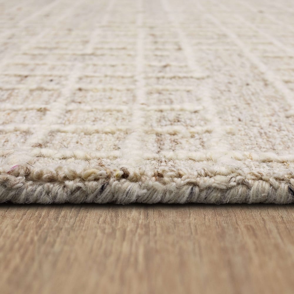Karastan - Groveland Ivory Beige 1' 6" x 1' 6" Area Rug - R1415 070 018018 IR view 5