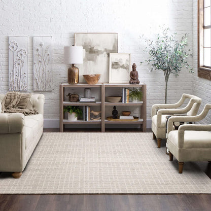 Karastan - Groveland Ivory Beige 9' x 12' Area Rug - R1415 070 108144 IR view 9