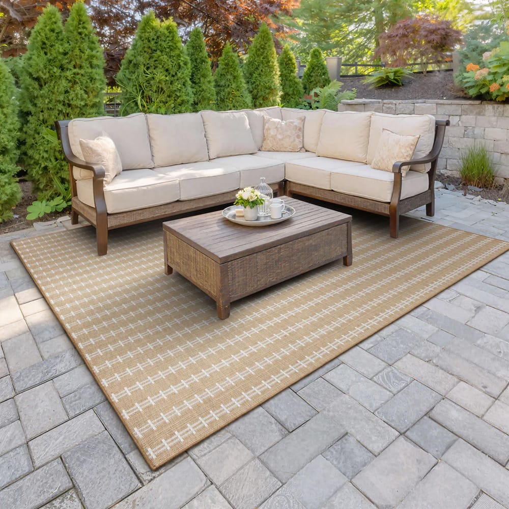 Karastan - Gulfport Beige 10' x 14' Area Rug - R1470 243 120168 IR view 9