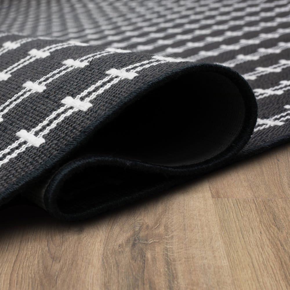 Karastan - Gulfport Charcoal 1' 6" x 1' 6" Area Rug - R1470 248 018018 IR view 2