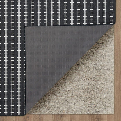 Karastan - Gulfport Charcoal 1' 6" x 1' 6" Area Rug - R1470 248 018018 IR view 3