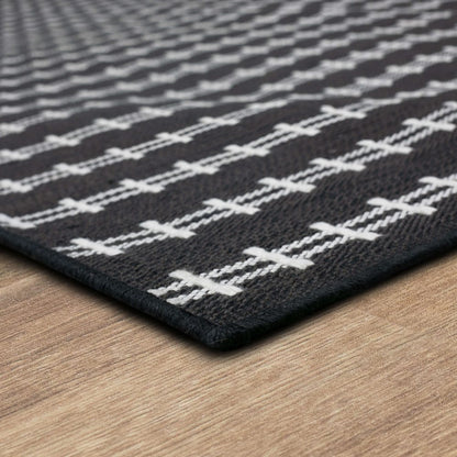Karastan - Gulfport Charcoal 1' 6" x 1' 6" Area Rug - R1470 248 018018 IR view 4