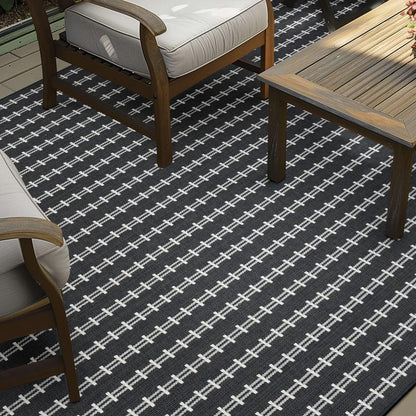Karastan - Gulfport Charcoal 6' x 9' Area Rug - R1470 248 072108 IR view 8