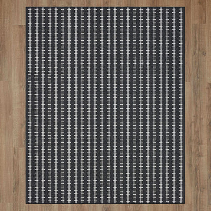 Karastan - Gulfport Charcoal 8' x 10' Area Rug - R1470 248 096120 IR view 7