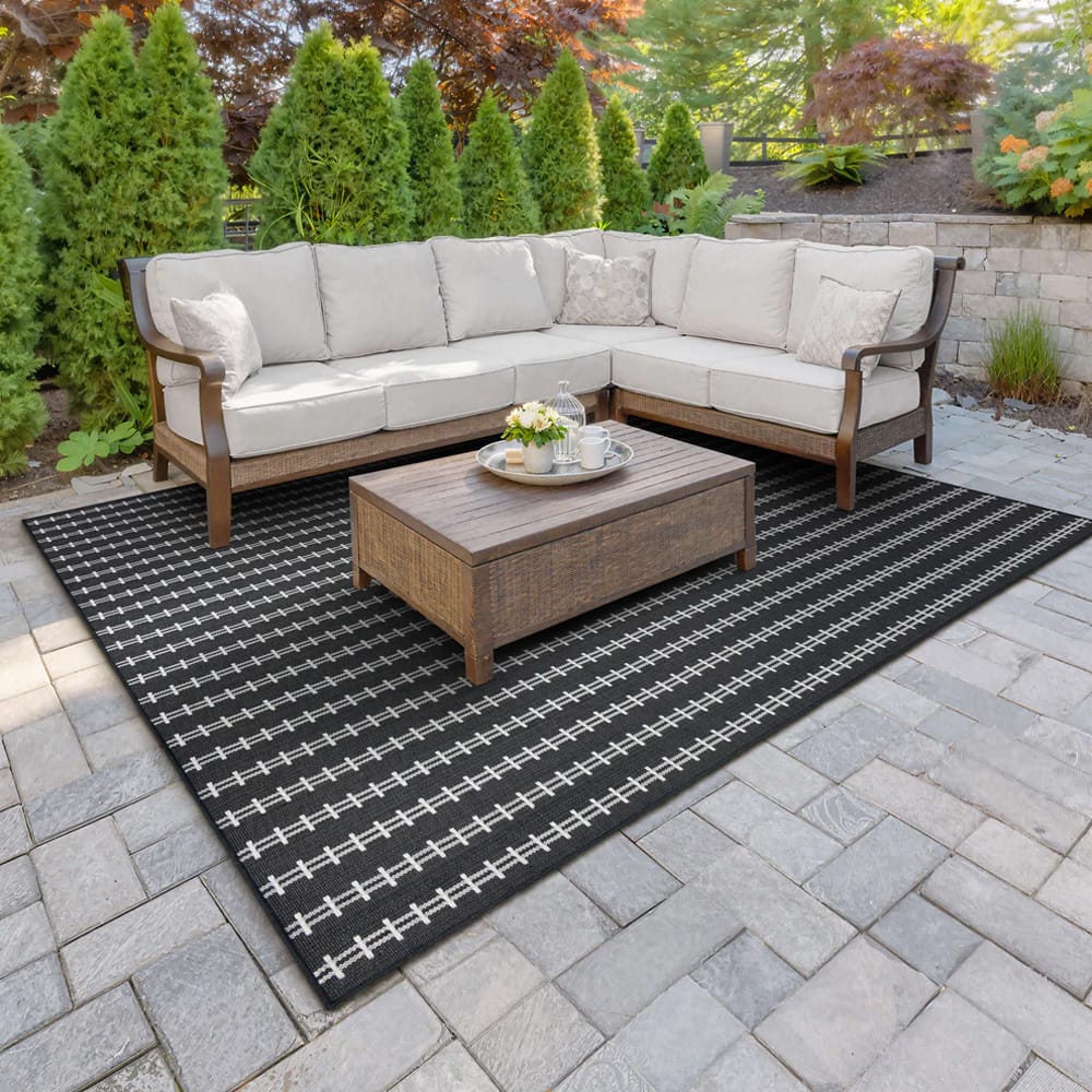 Karastan - Gulfport Charcoal 9' x 12' Area Rug - R1470 248 108144 IR view 9