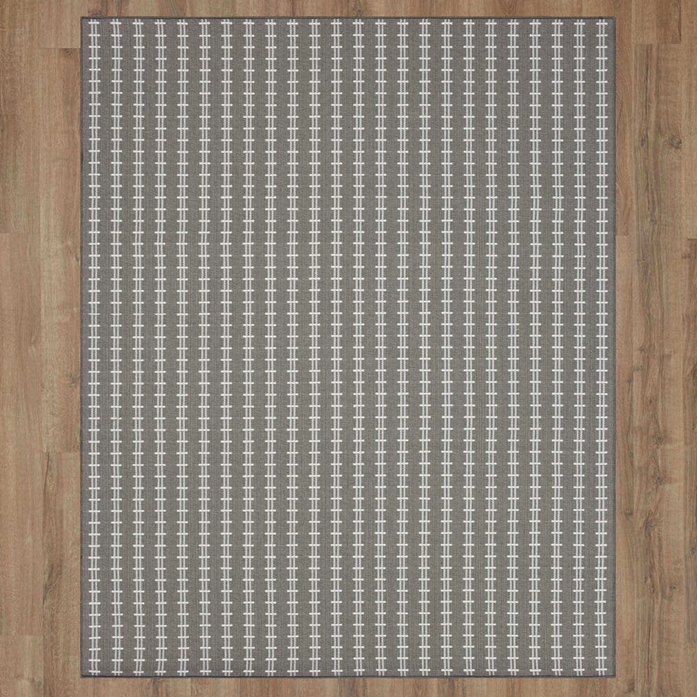 Karastan - Gulfport Grey 8' x 10' Area Rug - R1470 131 096120 IR view 7