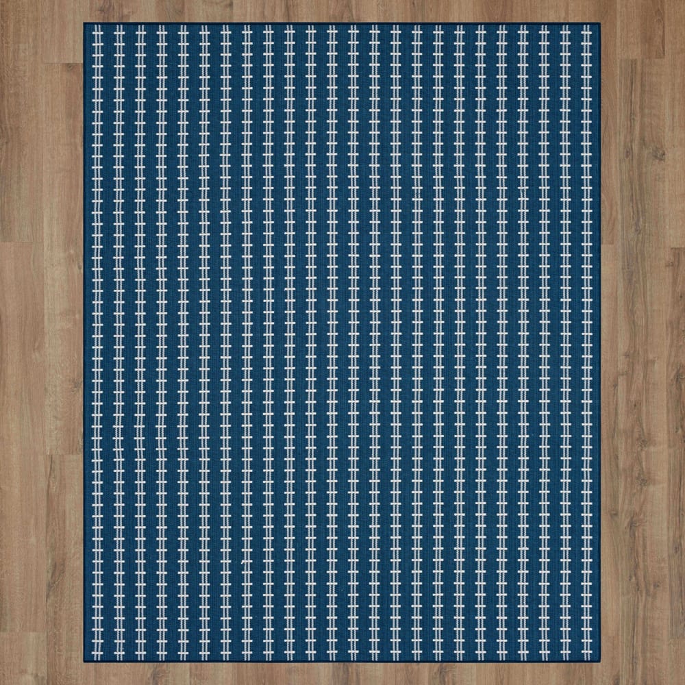 Karastan - Gulfport Navy 8' x 10' Area Rug - R1470 121 096120 IR view 7
