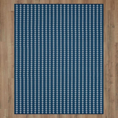 Karastan - Gulfport Navy 8' x 10' Area Rug - R1470 121 096120 IR view 7