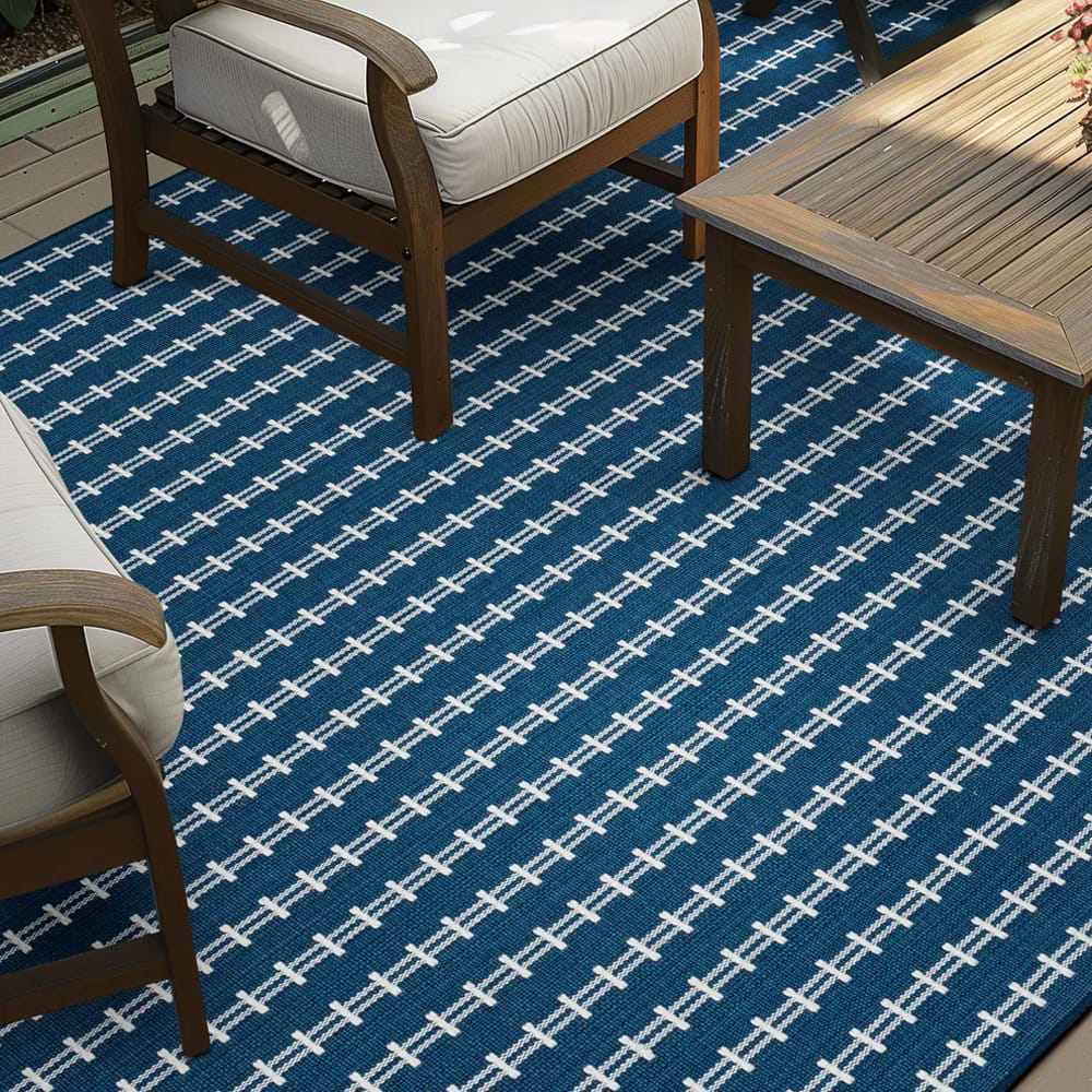 Karastan - Gulfport Navy 8' x 10' Area Rug - R1470 121 096120 IR view 8