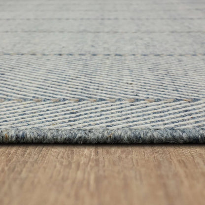 Karastan - Harrington Blue 1' 6" x 1' 6" Area Rug - R1466 103 018018 IR view 5