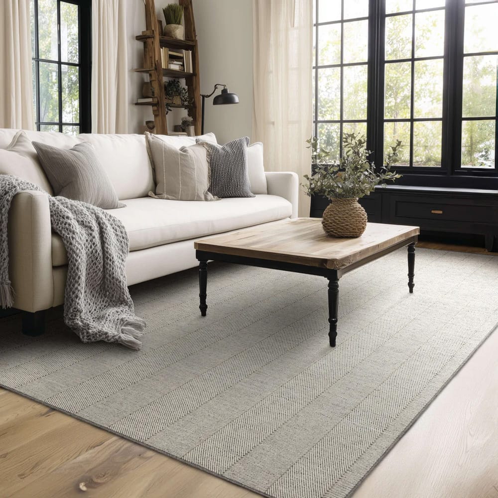Karastan - Harrington Grey 10' x 14' Area Rug - R1466 131 120168 IR view 9