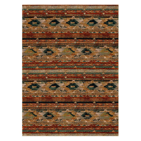 Karastan - Infused Aquamarine 5' 3" x 7' 10" Area Rug - 91799 50123 063094 IR view 1