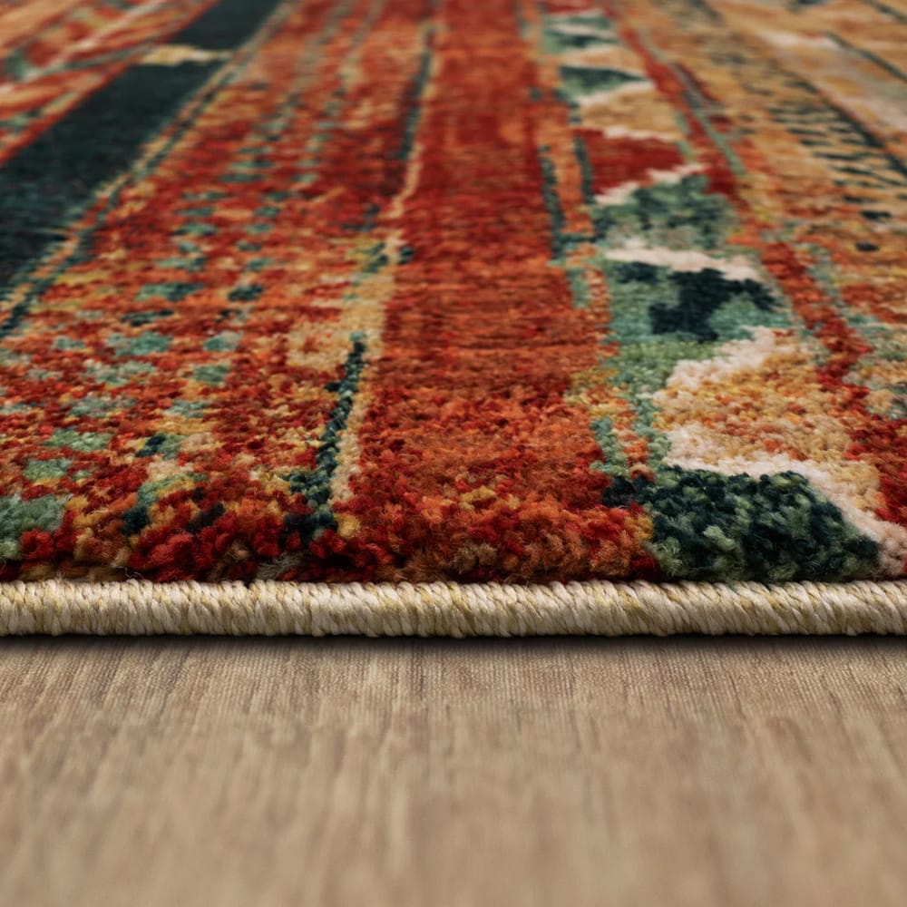 Karastan - Infused Aquamarine 8' x 11' Area Rug - 91799 50123 096132 IR view 5